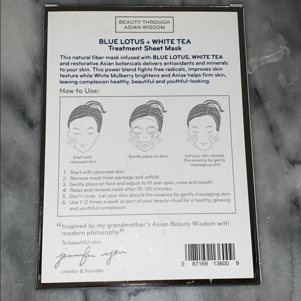 Pur-Lisse sheet mask  6 pack - Picture 3 of 3